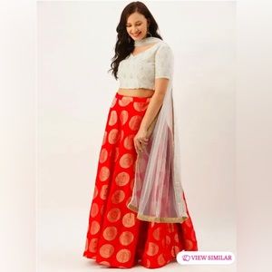 Made in India— Embroidered Lahenga Set